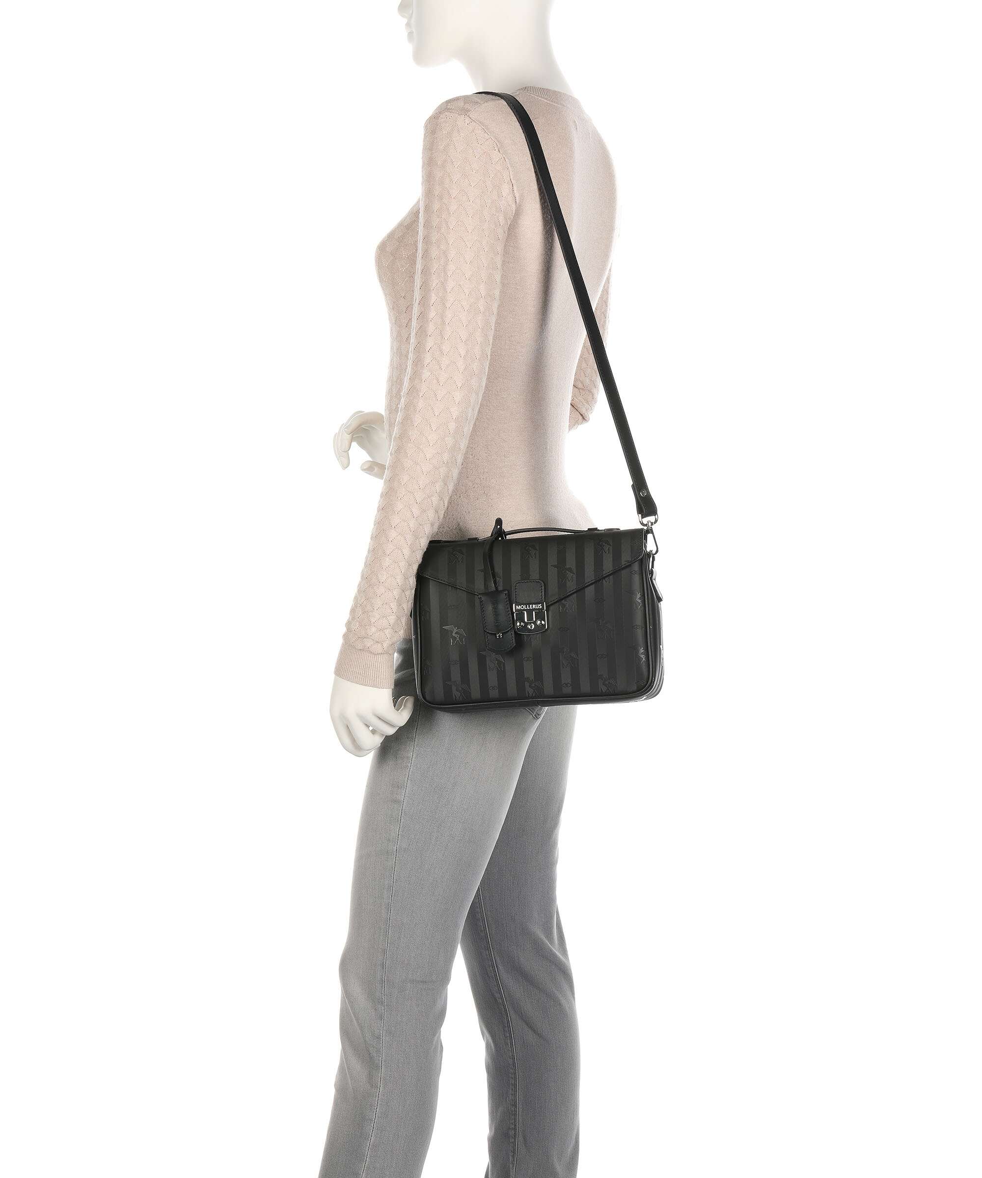 Maison Mollerus Vinerus Marly Crossbody bag black
