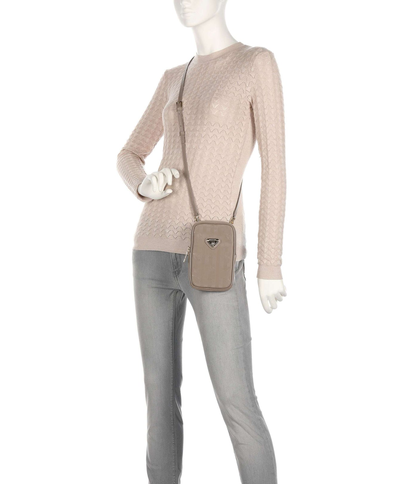 Maison Mollerus Vinerus Wildhorn Phone bag taupe