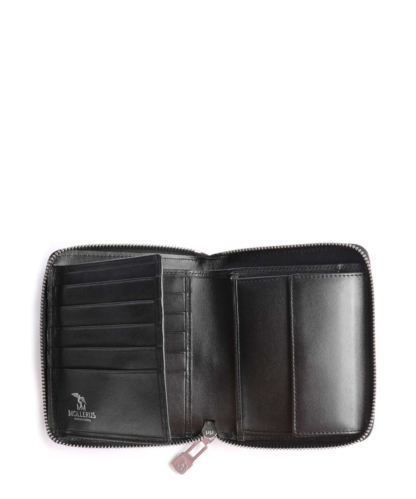 Maison Mollerus Vinerus Niederhorn Wallet black