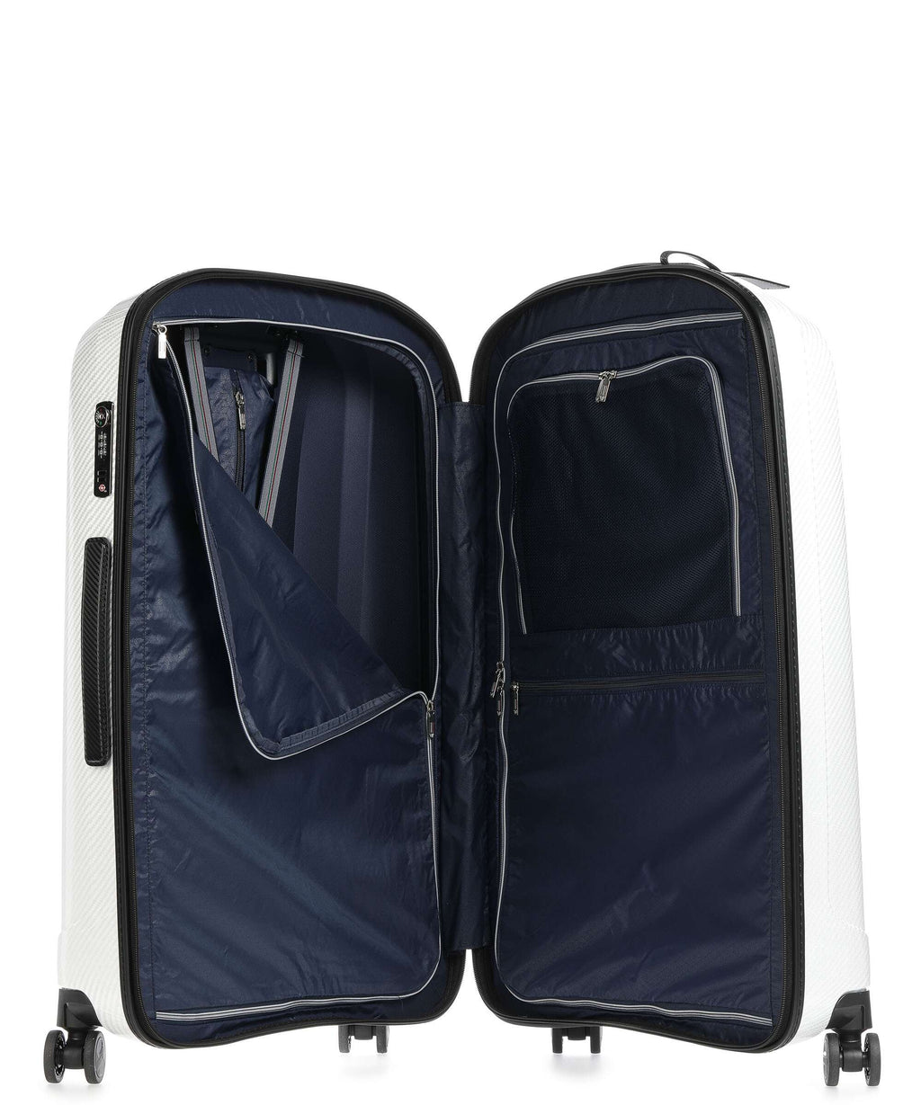 Roncato We Are Glam Spinner (4 wheels) bianco/nero