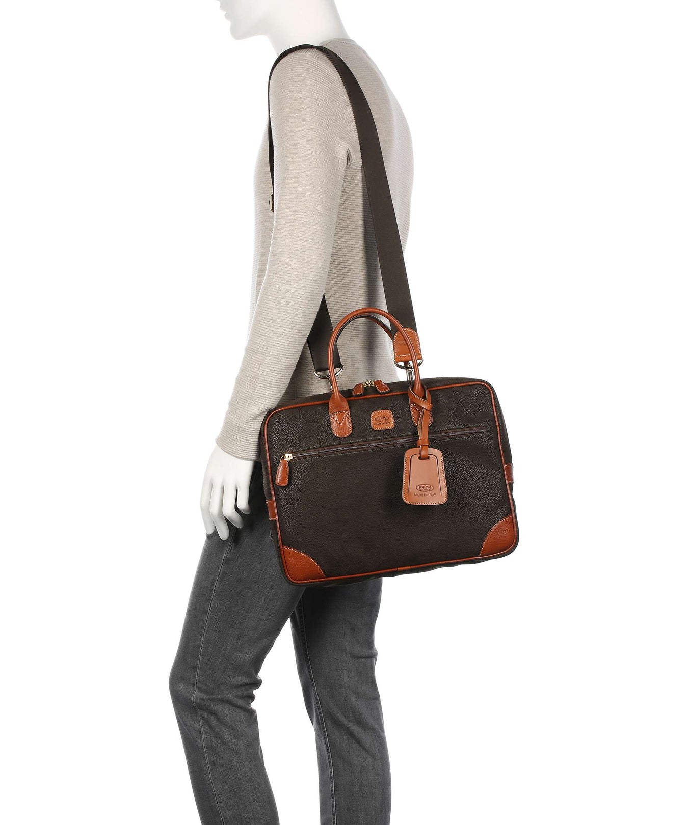 Brics Life Briefcase olive