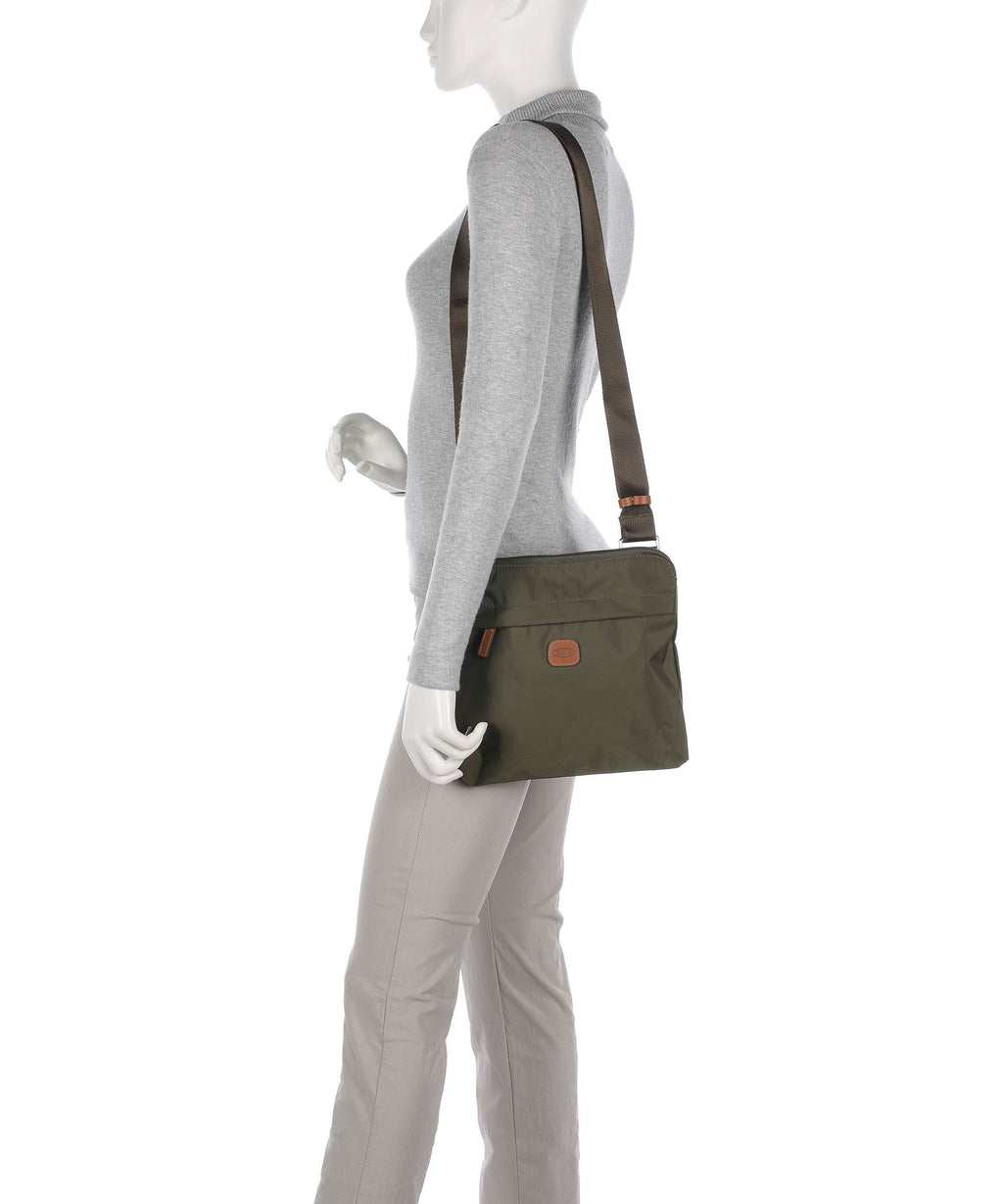 Brics X-Collection Crossbody bag oliva