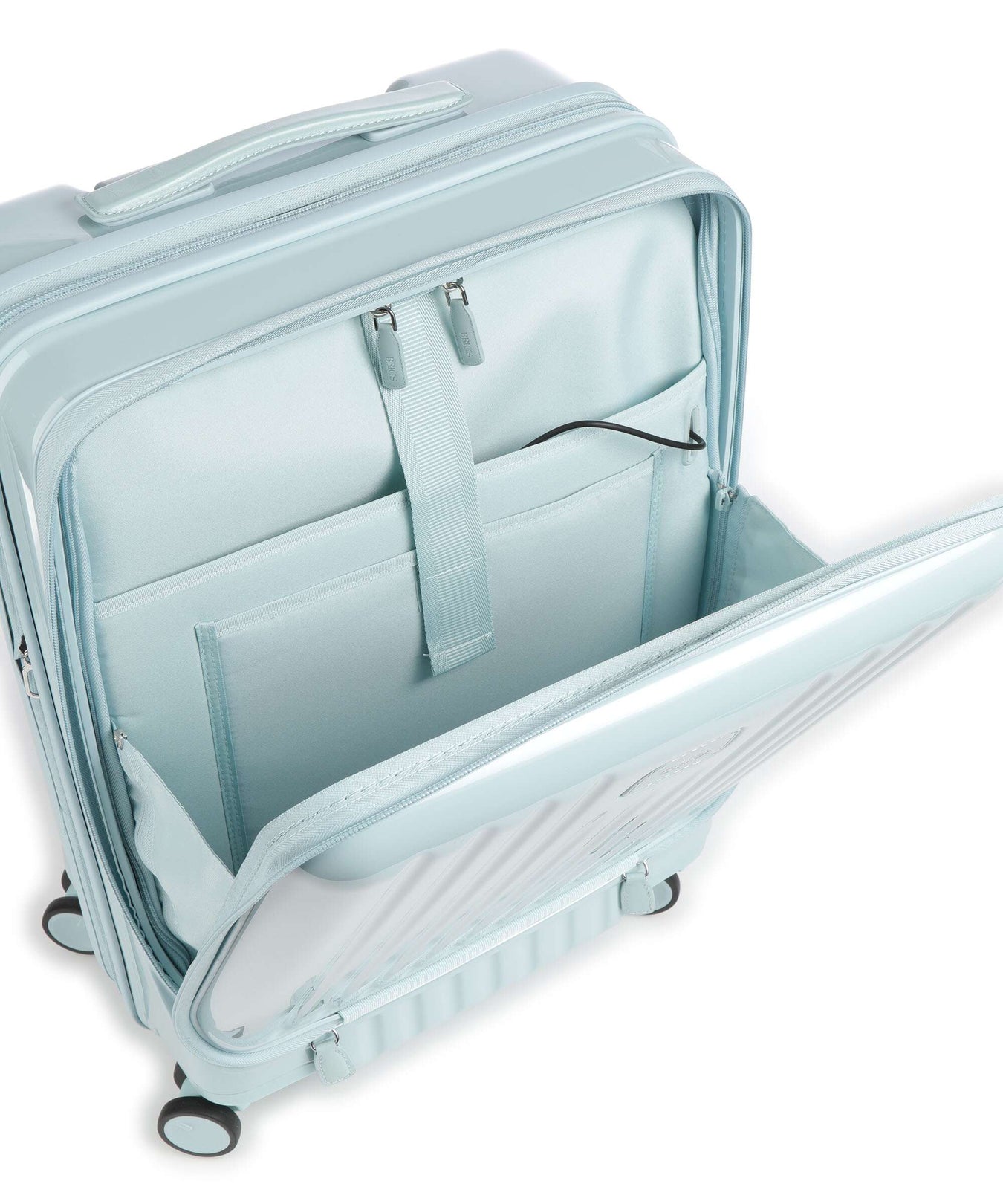 Brics Positano Spinner (4 wheels) hellblau