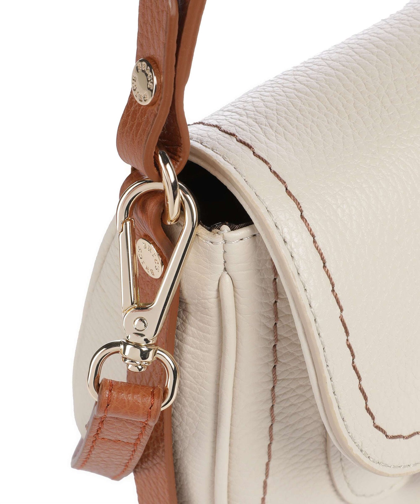 Brics Gondola Stella mini Shoulder bag cream/caramel