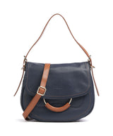 Brics Gondola Stella medium Sac porté épaule night blue/caramel