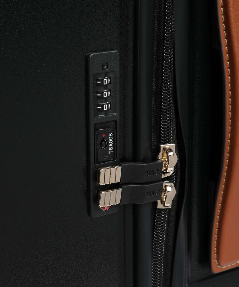 Brics Bellagio Spinner (4 wheels) black/tan