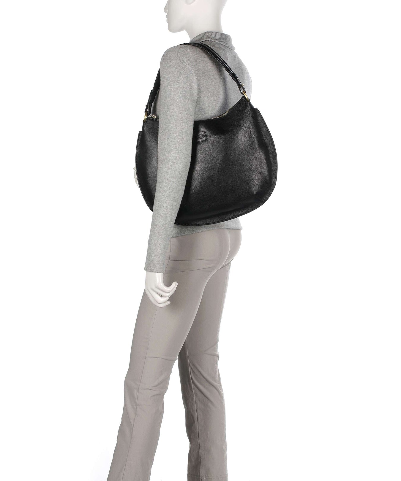 Brics Volterra Hobo bag black