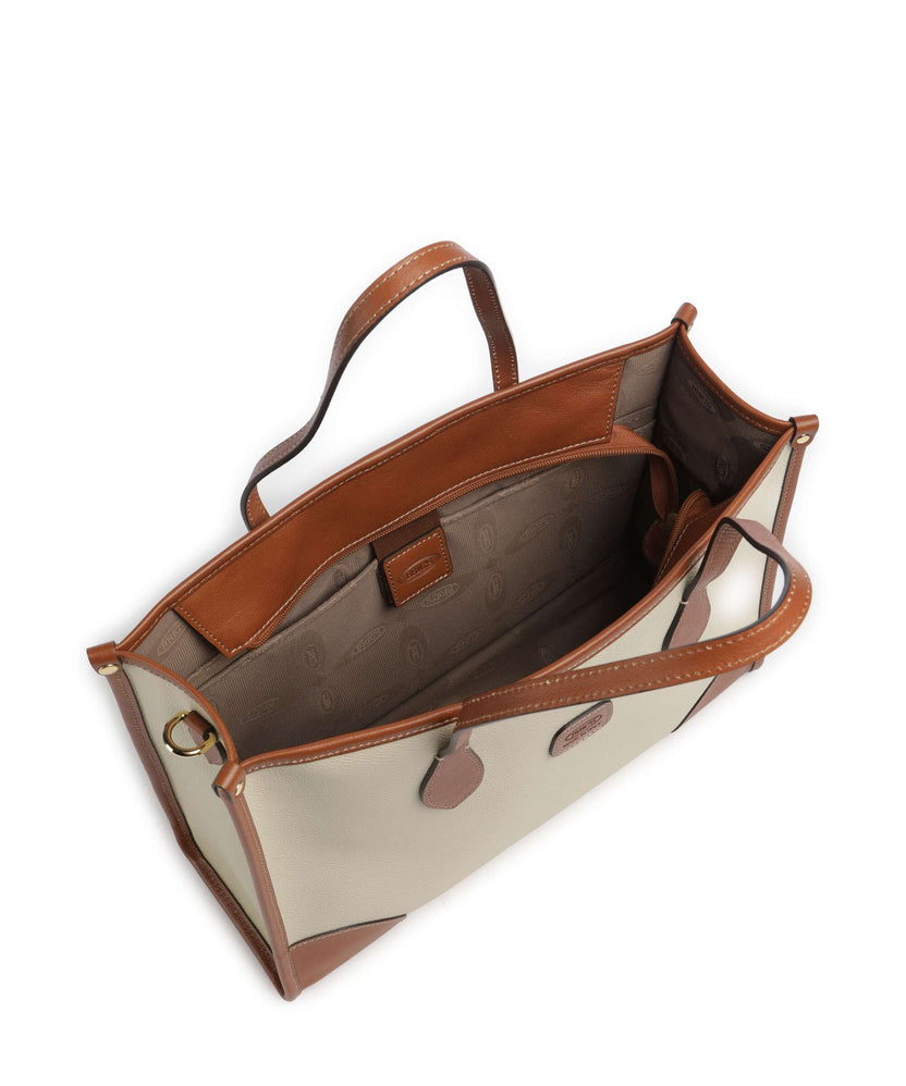 Brics Firenze Tote bag cream