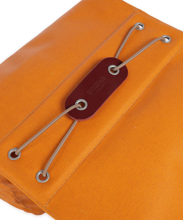 Brooks England Bricklane bike pannier goosebeack/maroon