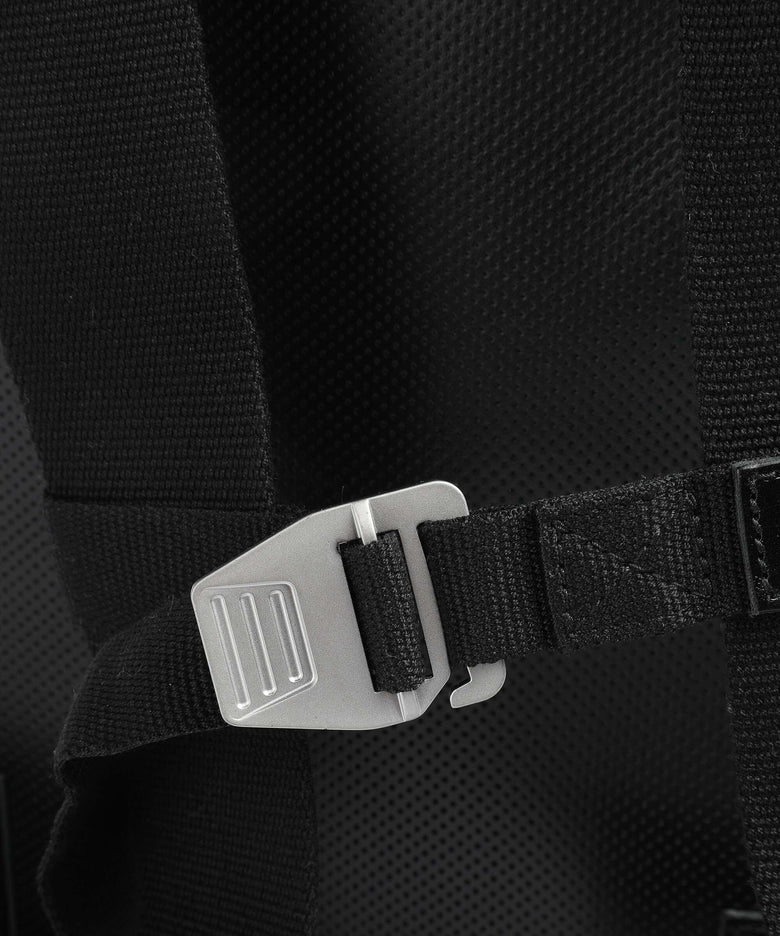 Brooks England Pickwick Reflective Leather Small Rolltop backpack black