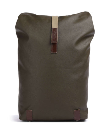 Brooks England Pickwick Large Patchwork Sac à dos roll-top moss