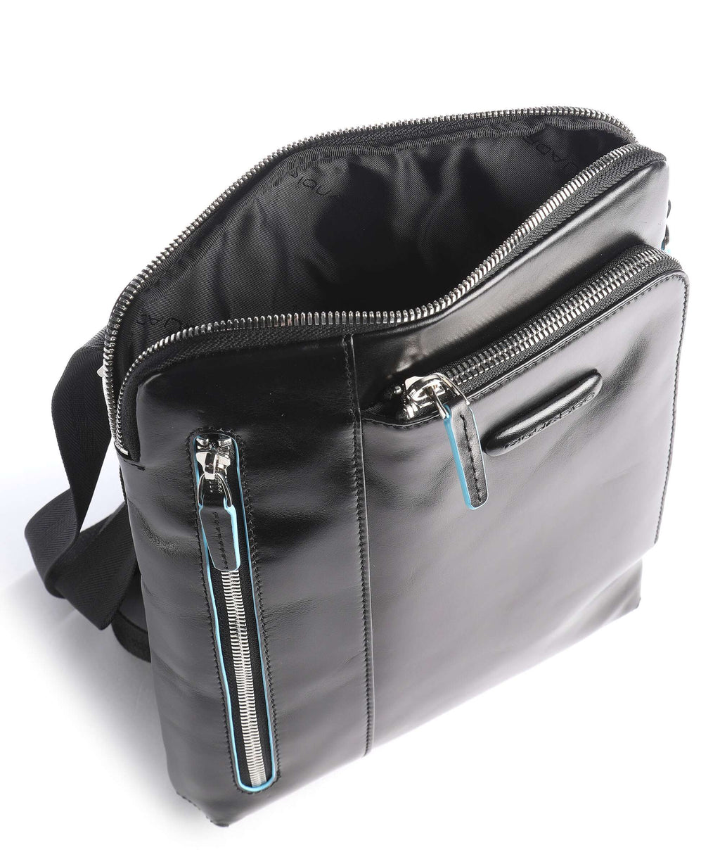 Piquadro Blue Square Crossbody bag nero