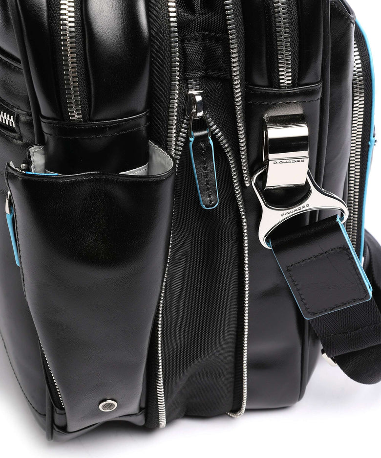 Piquadro Blue Square Briefcase nero