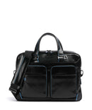 Piquadro Blue Square Briefcase nero