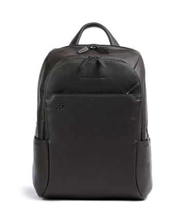 Piquadro Black Square Sac à dos d'ordinateur testa di moro