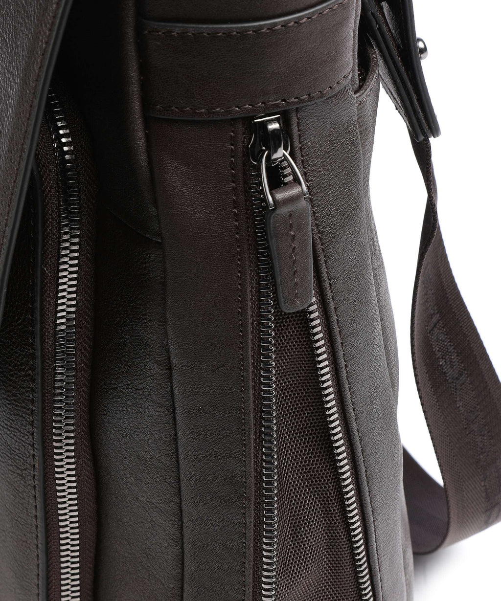 Piquadro Black Square Briefcase testa di moro