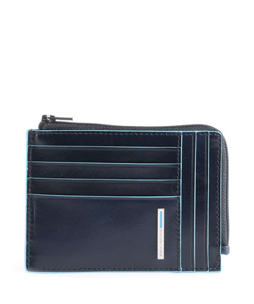 Piquadro Blue Square RFID Étui à cartes crédit dark blue