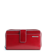 Piquadro Blue Square RFID Wallet red
