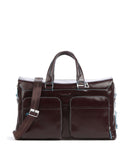 Piquadro Blue Square Sac weekend mahogany