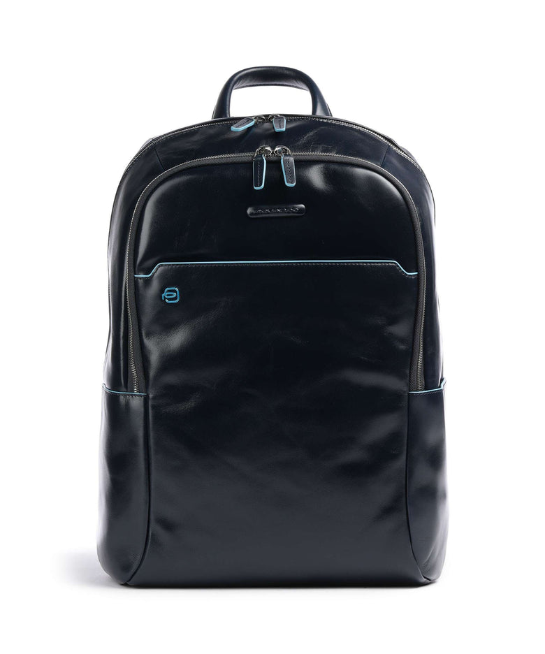 Piquadro Blue Square Laptop backpack blu