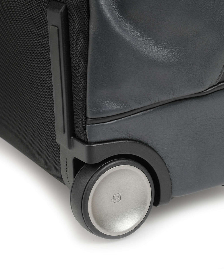 Piquadro Urban Backpack with wheels graphite/black