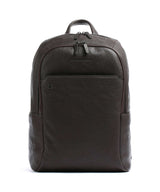 Piquadro Black Square Sac à dos d'ordinateur dark brown