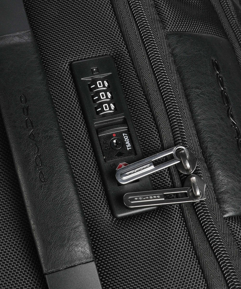 Piquadro Rolling briefcase black