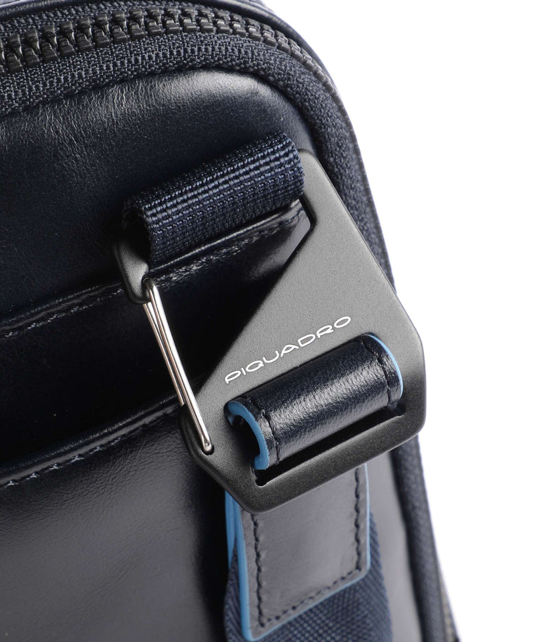 Piquadro Blue Square Revamp Crossbody bag blue