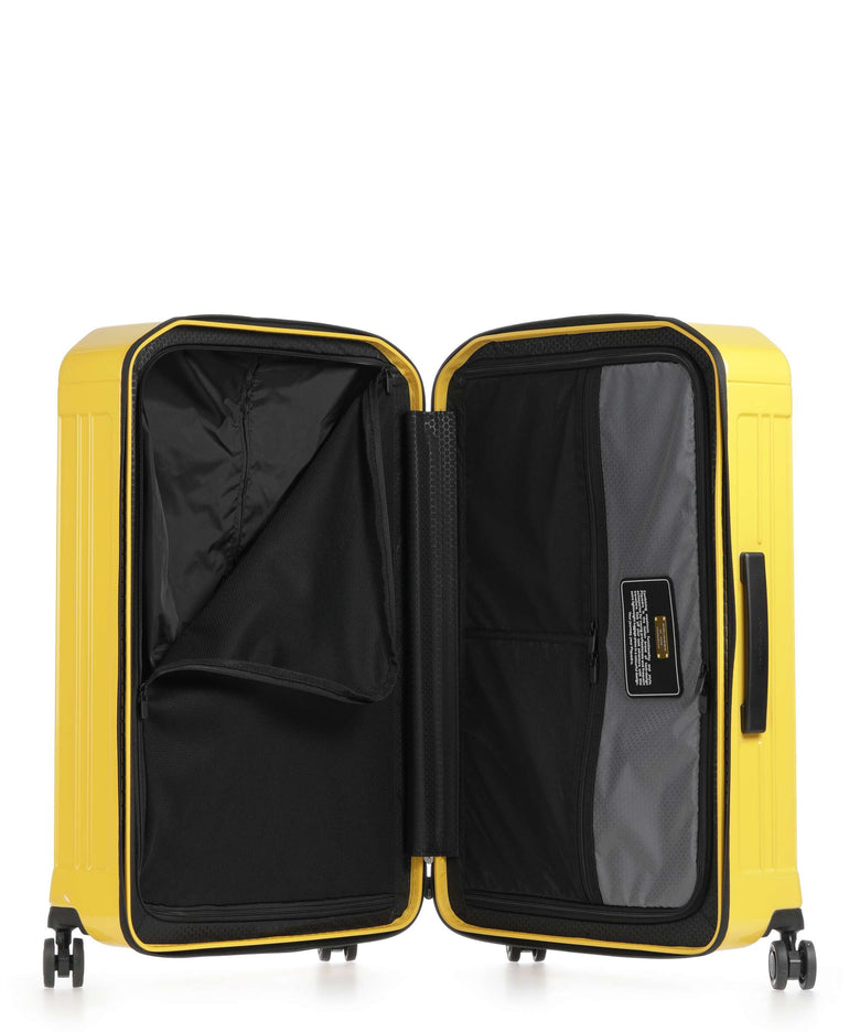 Piquadro Spinner (4 wheels) lemon yellow