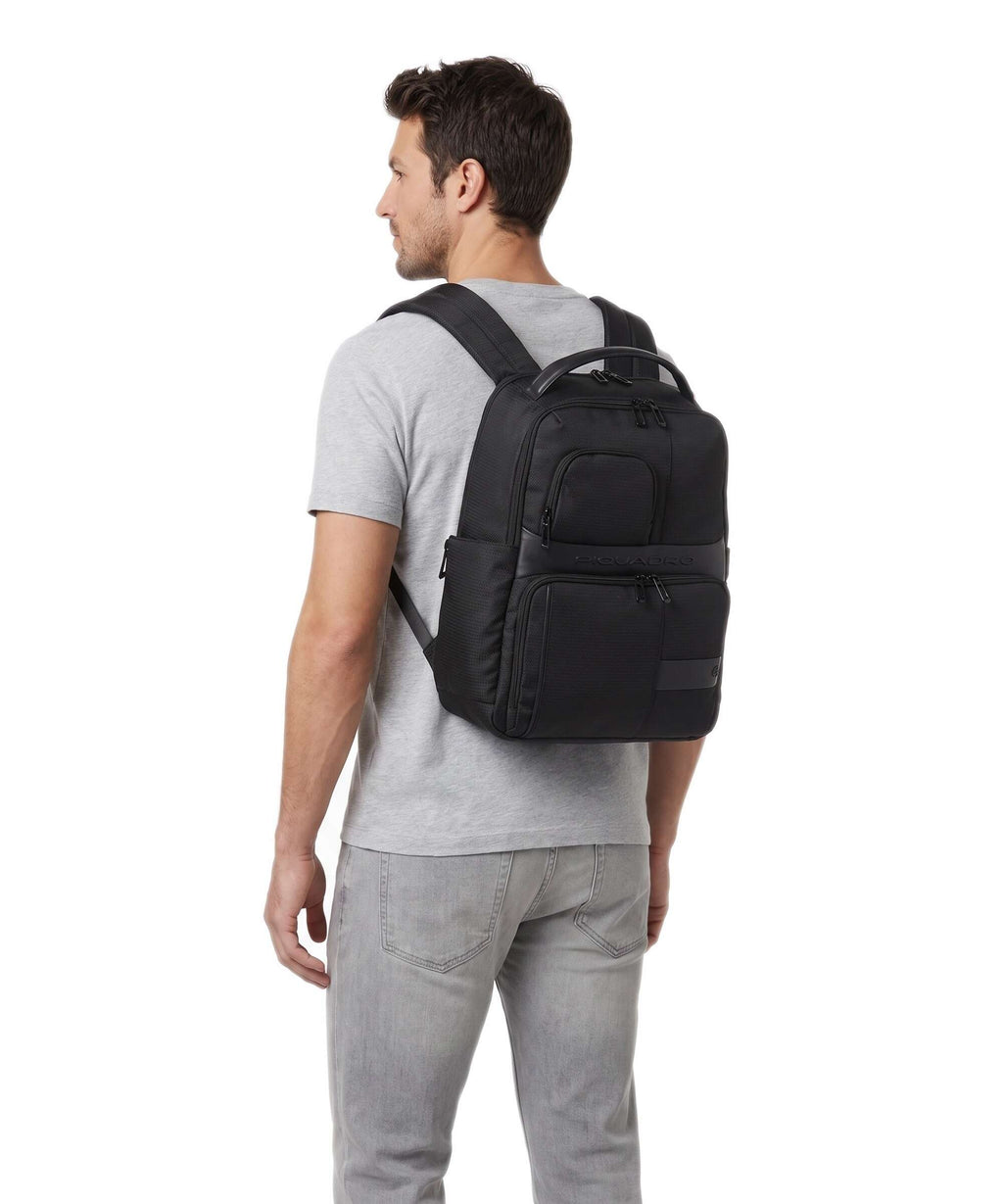 Piquadro Wollem Laptop backpack black