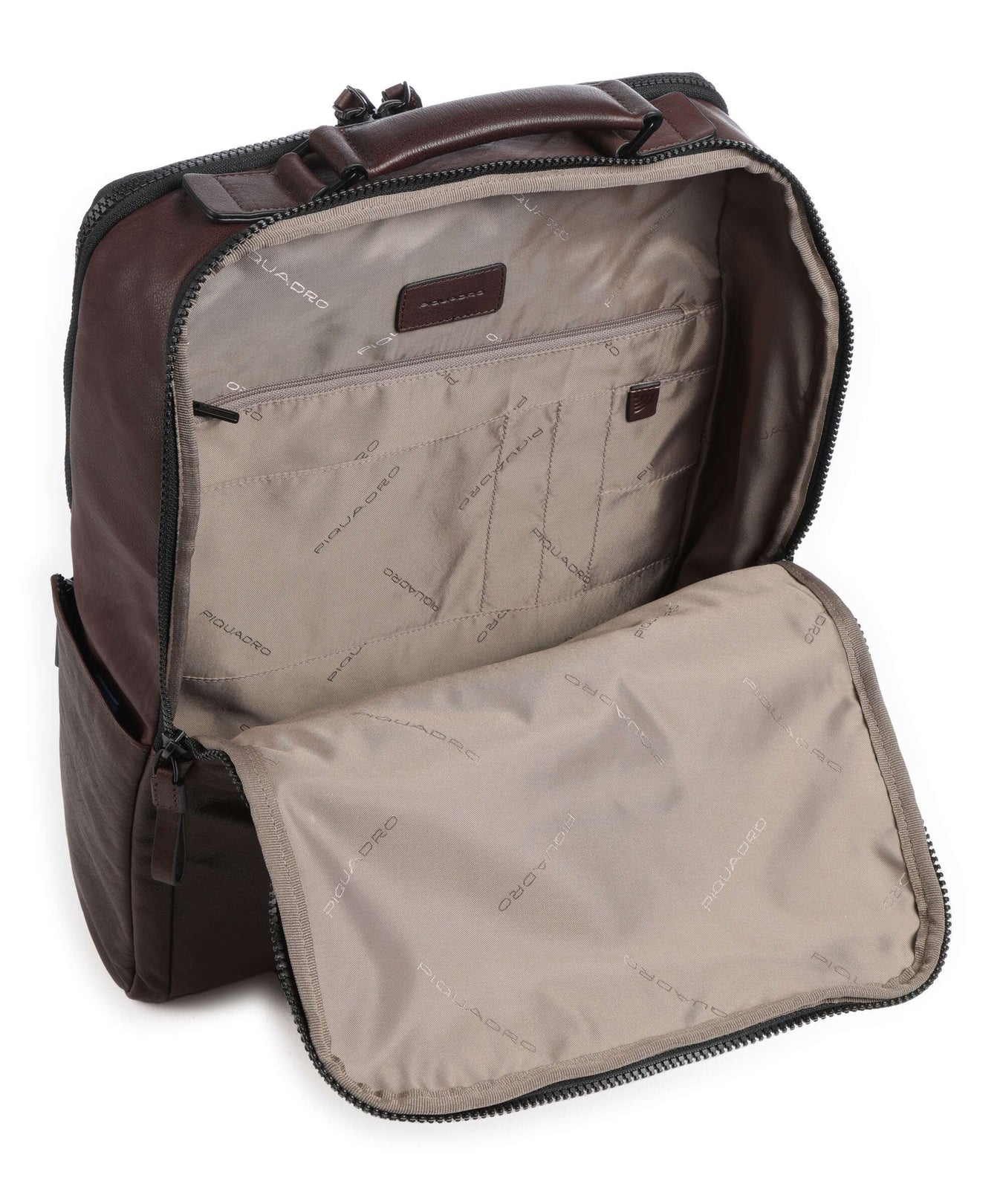 Piquadro Harper Laptop backpack testa di moro