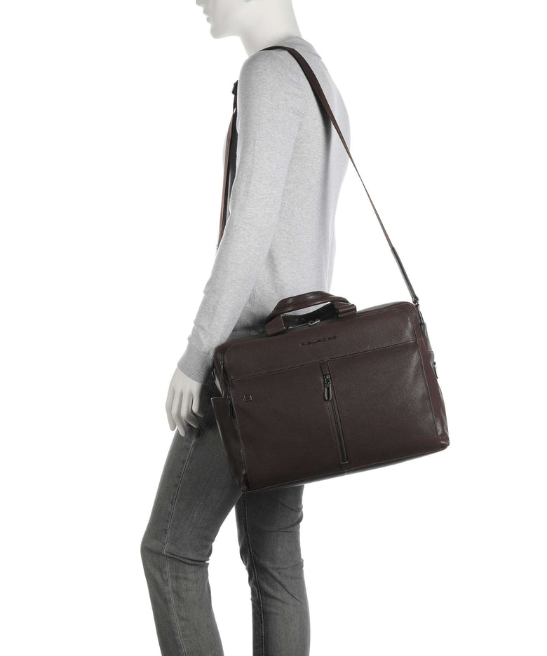 Piquadro Wollem Laptop bag testa moro