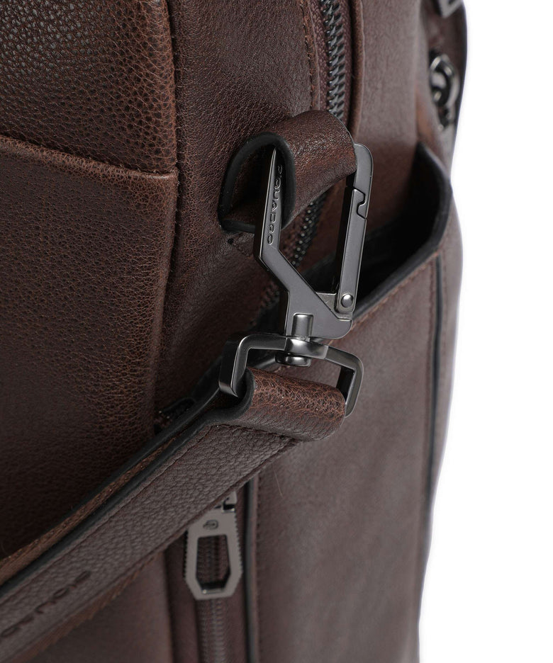 Piquadro Wollem Laptop bag testa moro