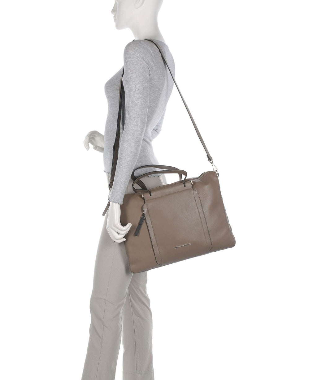 Piquadro Circle Briefcase tortora