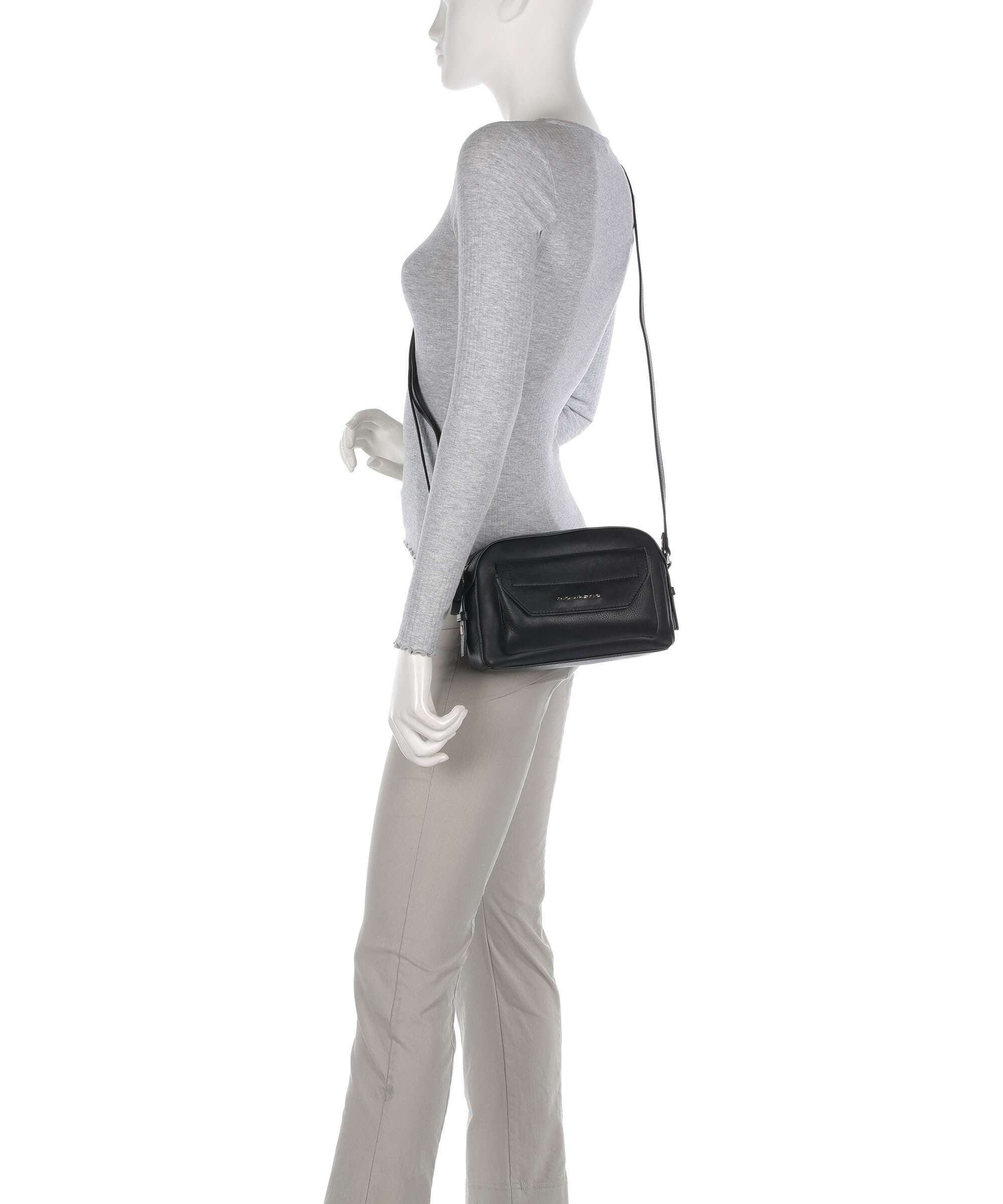 Piquadro Circle Crossbody bag nero