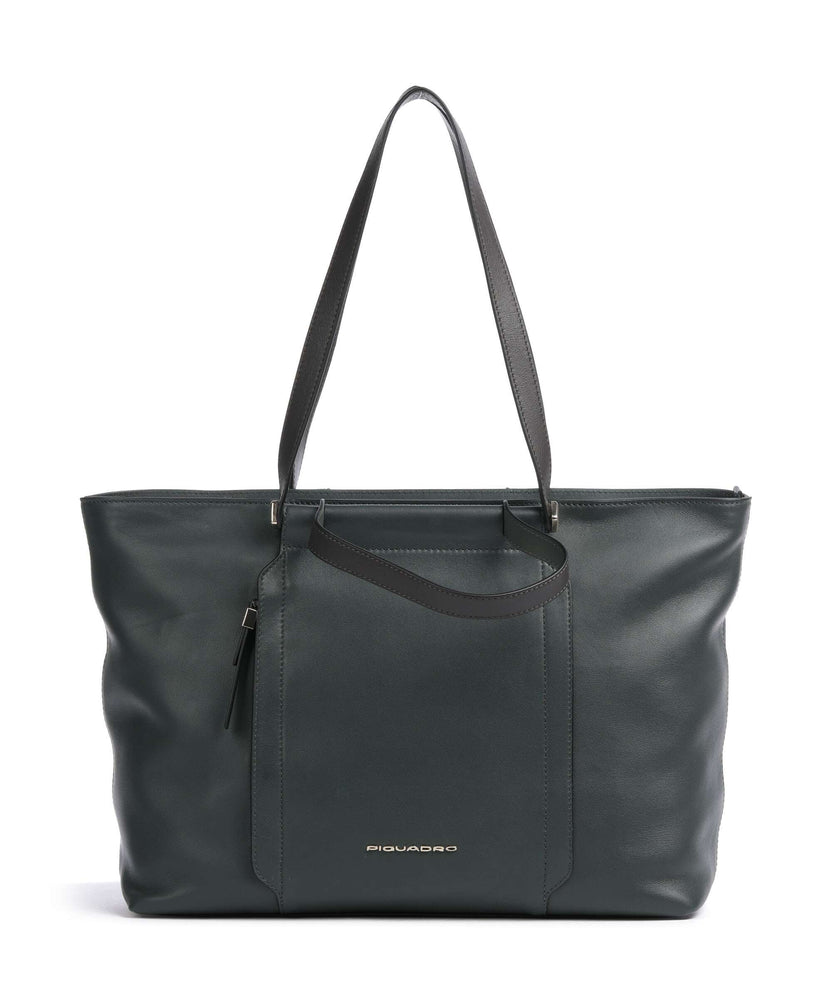 Piquadro Circle Tote bag verde bosco/verde oliva