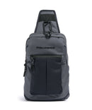 Piquadro Arne Sac sling blu nebbia