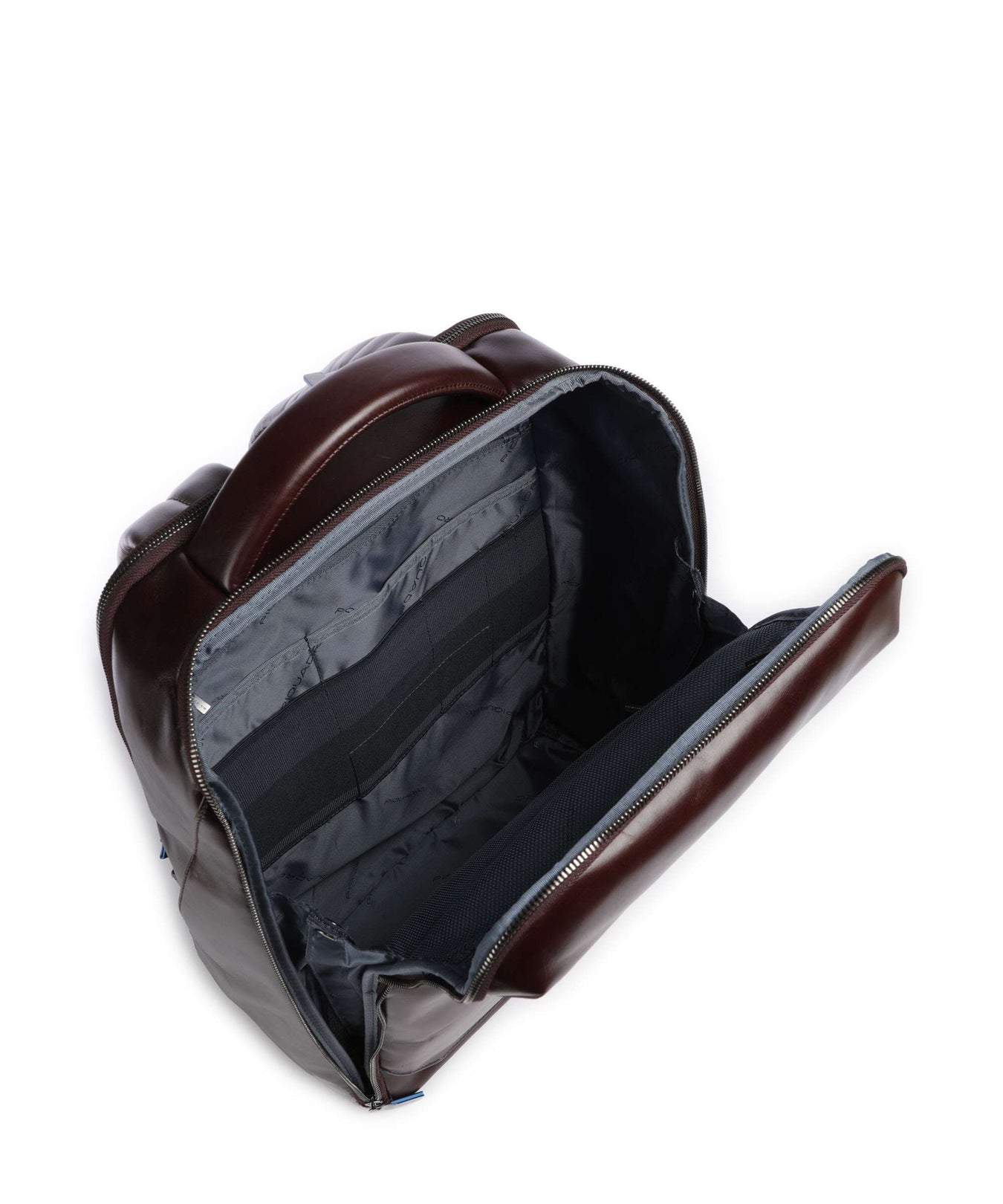 Piquadro Blue Square Backpack mogano