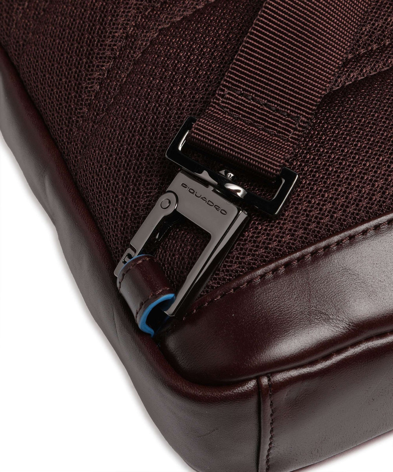 Piquadro Blue Square Sling bag mogano