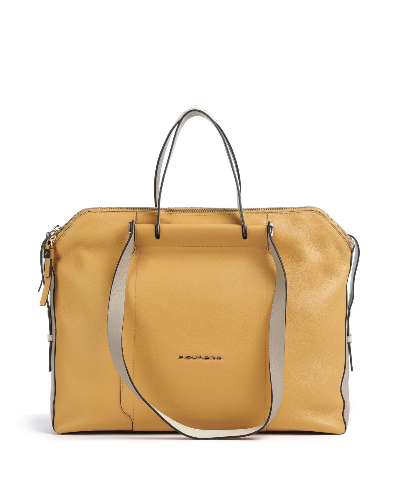 Piquadro Circle Briefcase yellow/beige