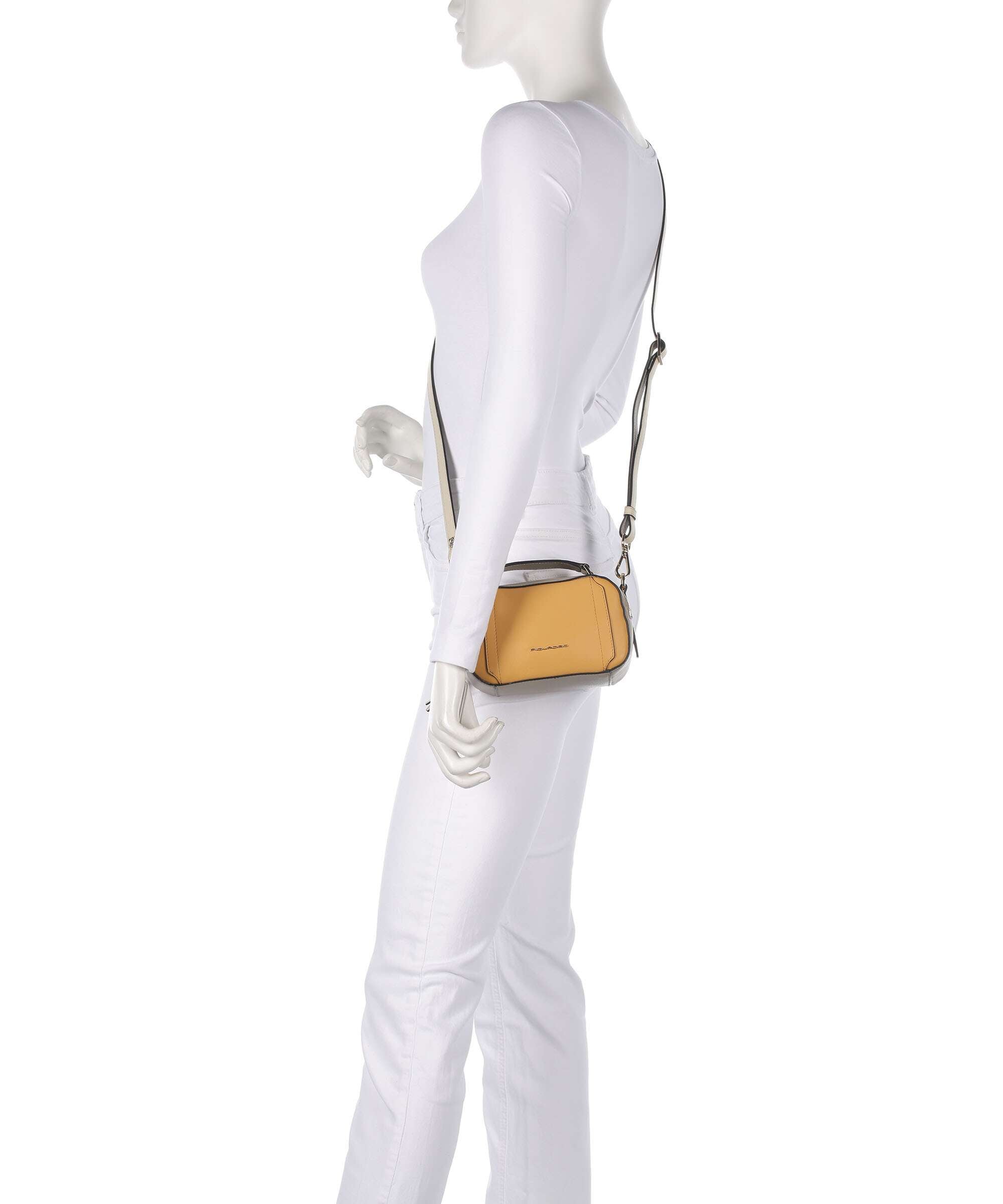 Piquadro W92 Crossbody bag yellow/beige