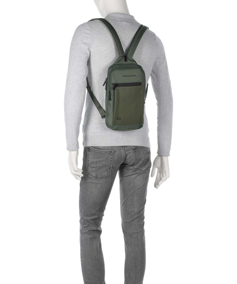 Piquadro S136 Sling bag green