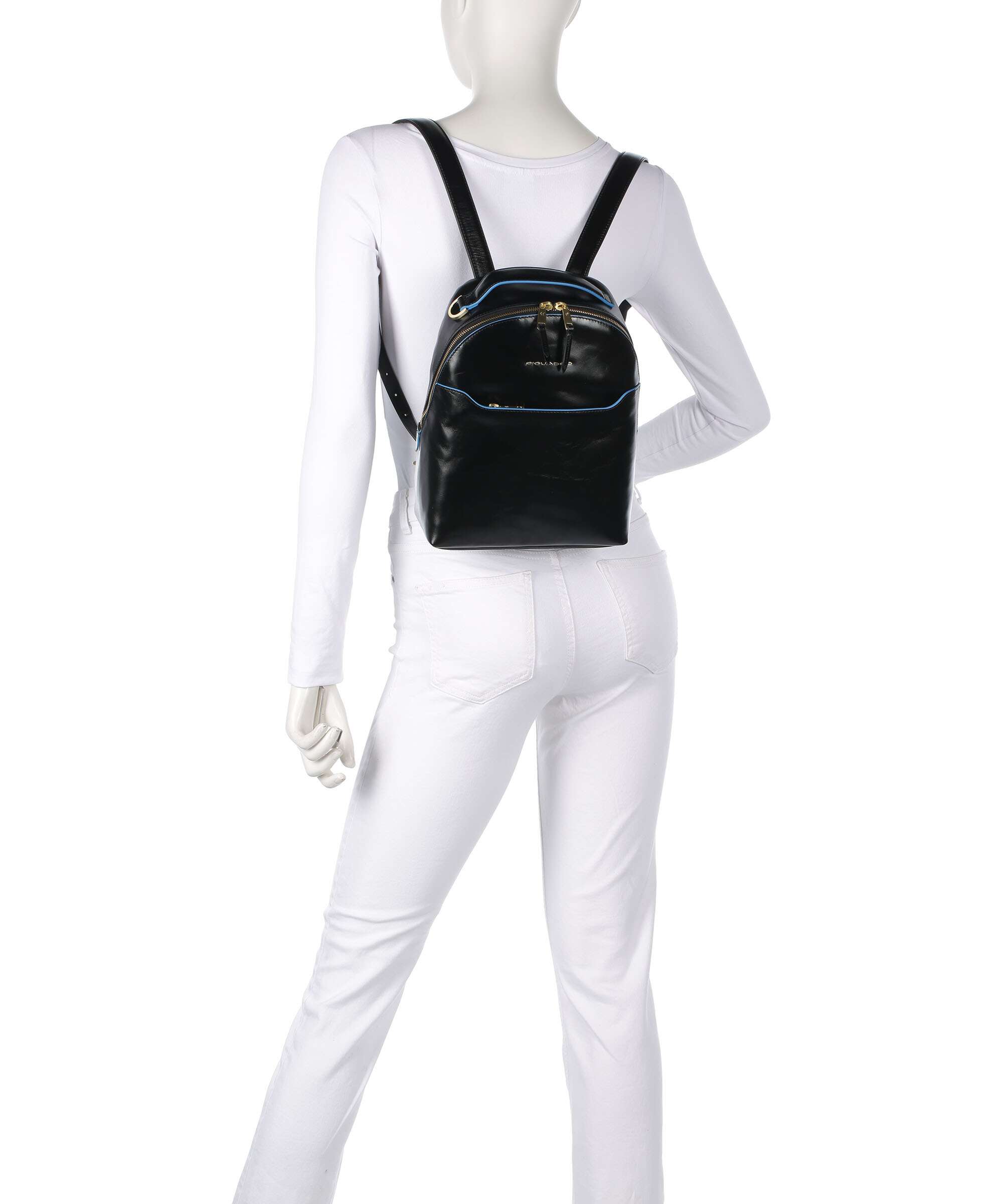 Piquadro Blue Square Backpack black