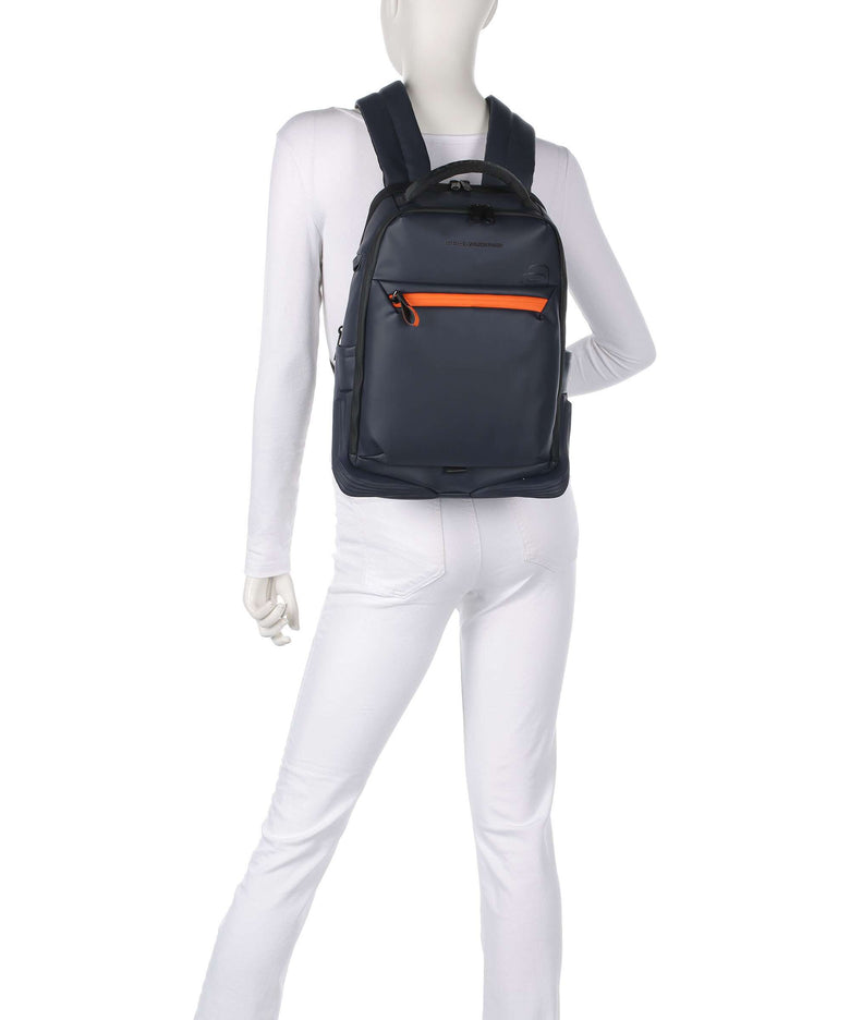 Piquadro Corner Special Backpack blue