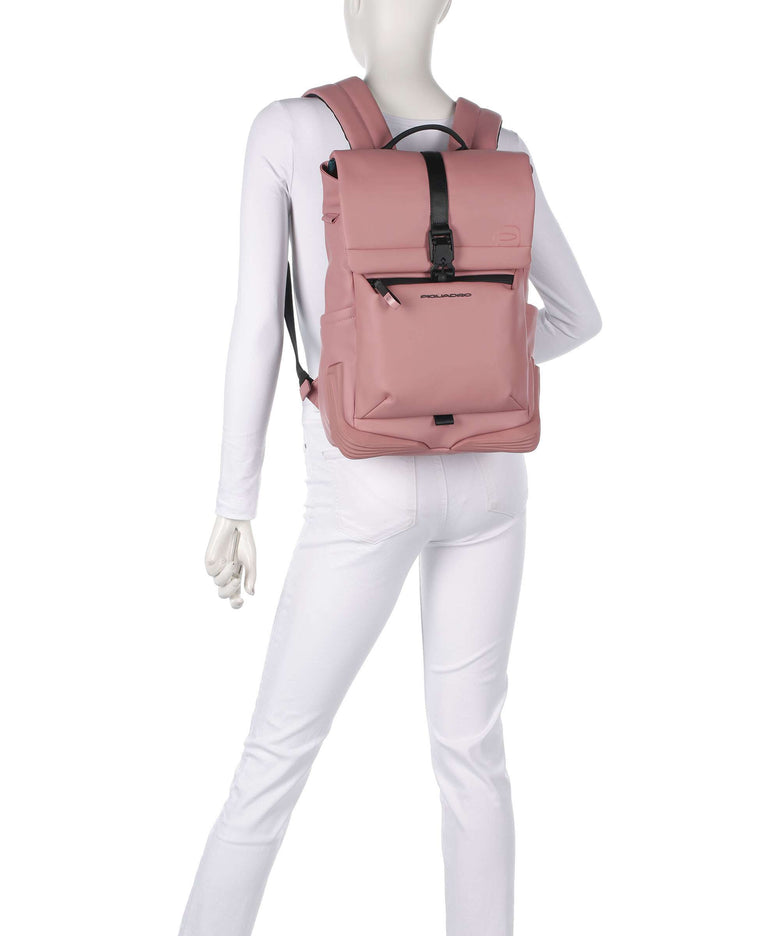 Piquadro Corner Special Backpack pink