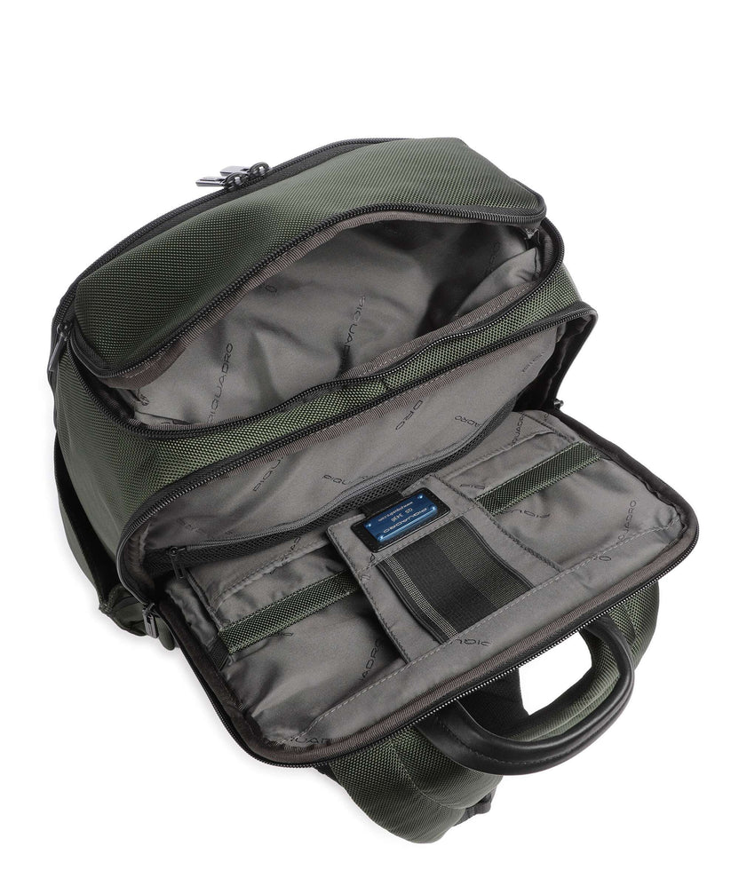 Piquadro Brief Travel backpack green