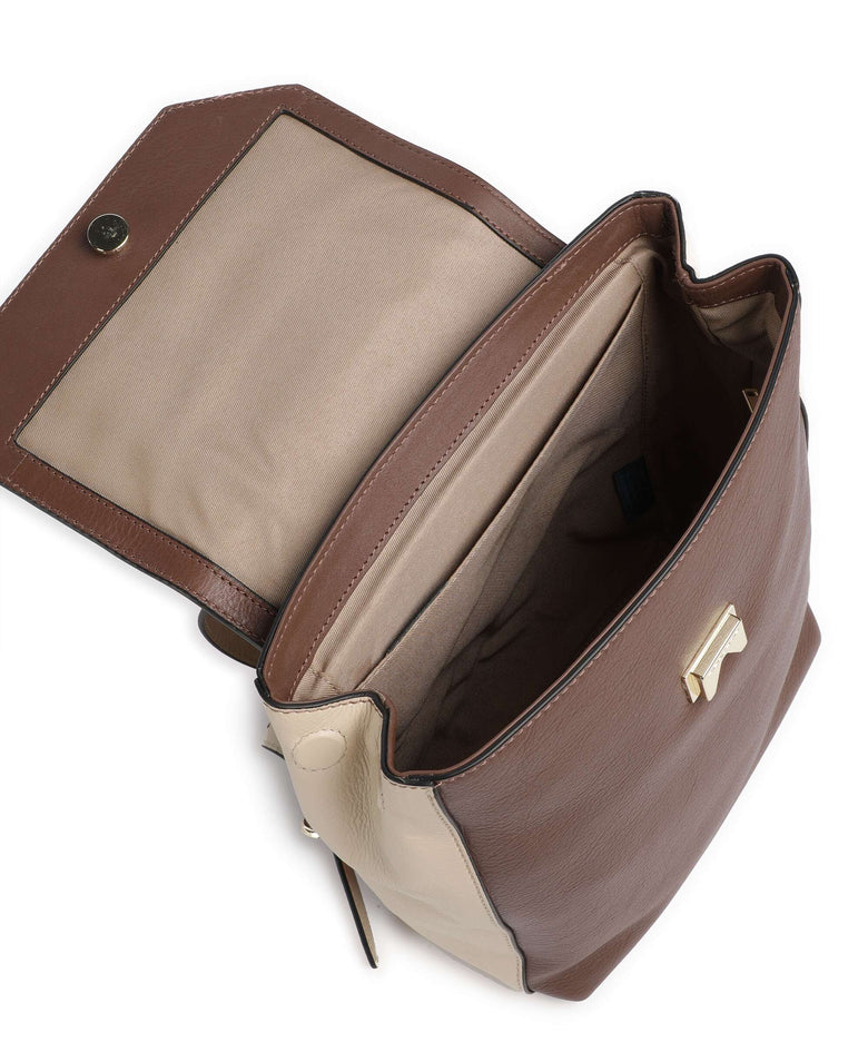 Piquadro W92 Backpack marrone/beige
