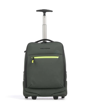 Piquadro C2OW Sac à dos à roulettes verde