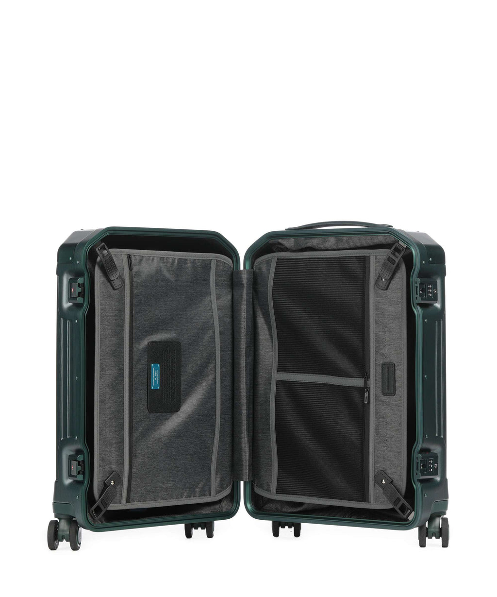 Piquadro PQLM Spinner (4 wheels) verde