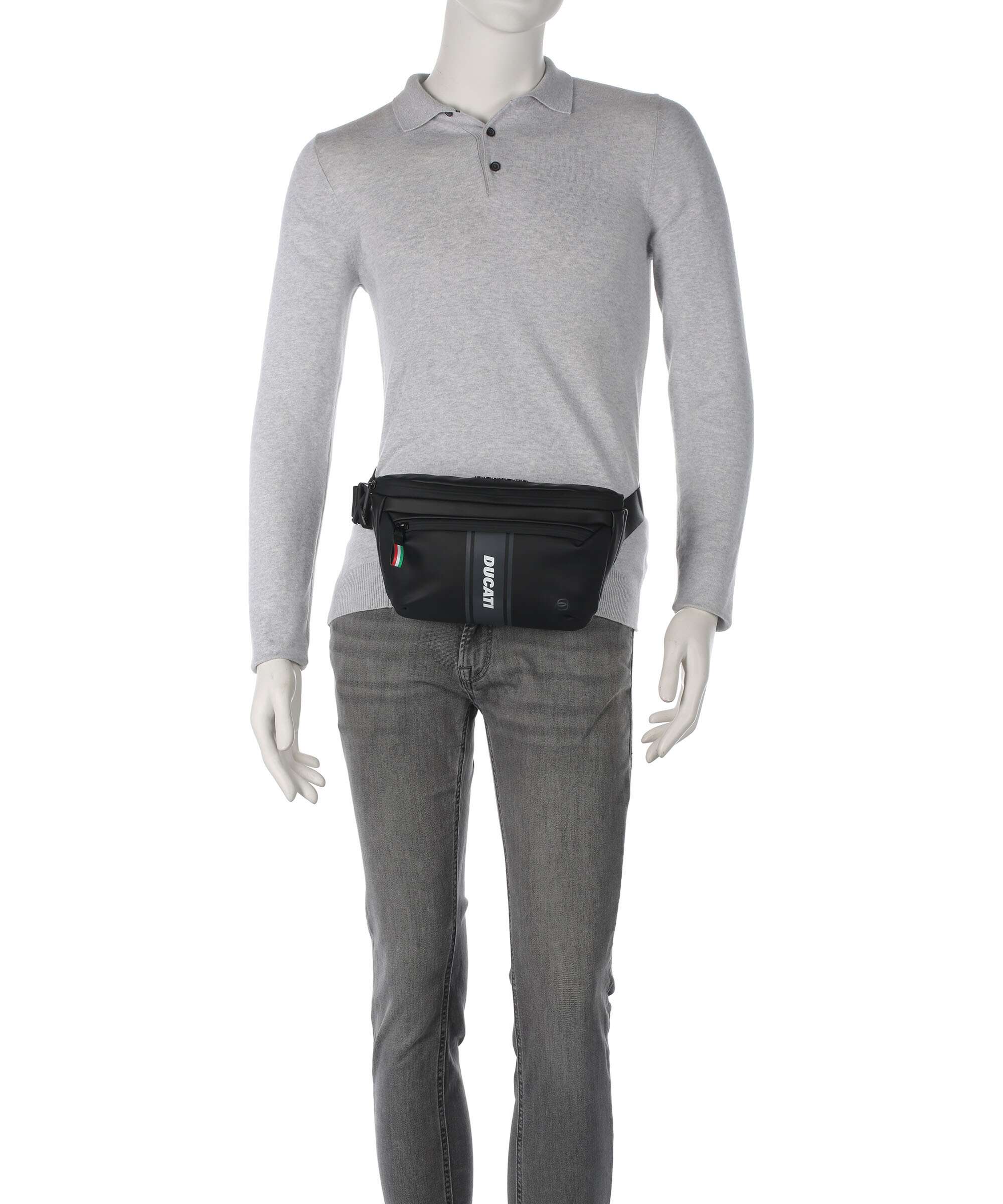 Piquadro Ducati C2OWD Belt bag nero